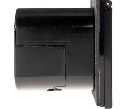 CEE Black Electrical Socket with Cover