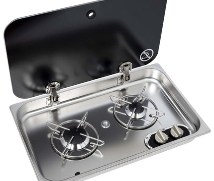Navy Load 2-Burner Gas Hob