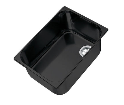 Black Stainless Steel Camper Sink 320x260 mm