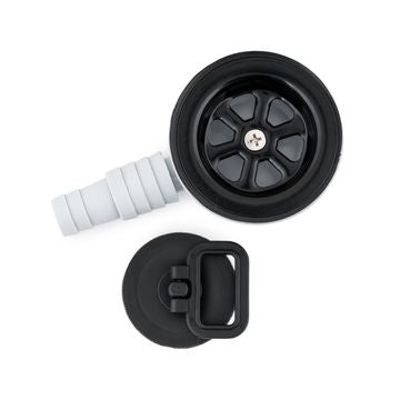 Black Stainless Steel Camper Sink 320x260 mm