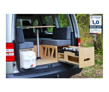 Moonbox Camping Box 111 cm  – Bed & Kitchen Unit