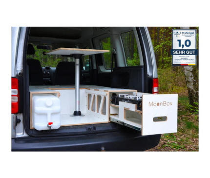 Moonbox Camping Box 111 cm  – Bed & Kitchen Unit