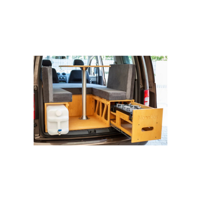 Moonbox Camping Box 111 cm  – Bed & Kitchen Unit