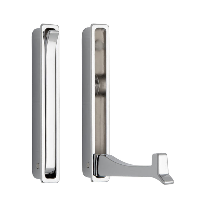Foldable Wall Hook Chrome Polished - magnetic