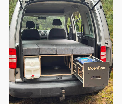 Moonbox Camping Box 111 cm  – Bed & Kitchen Unit