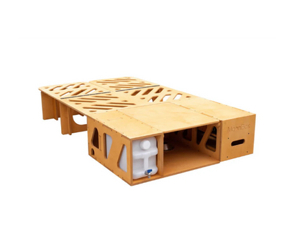 Moonbox Camping Box 111 cm  – Bed & Kitchen Unit