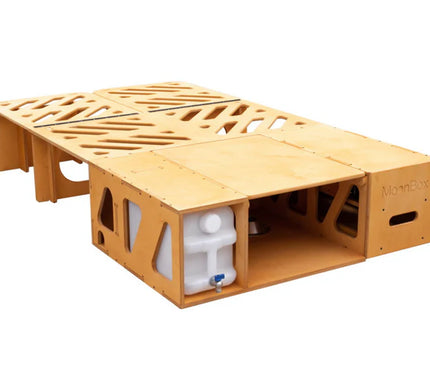 Moonbox Camping Box 115 cm – Bed & Kitchen Unit