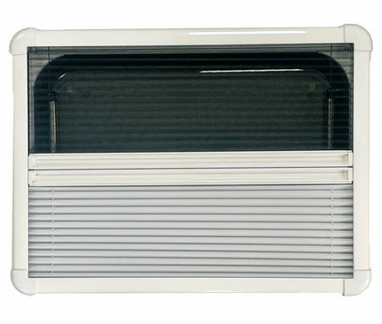 DWS Camper Window (Various Sizes) – with Blackout Blind & Mosquito Net