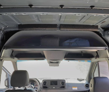 Mercedes Sprinter VS30 Headliner Shelf with Curtain Rod