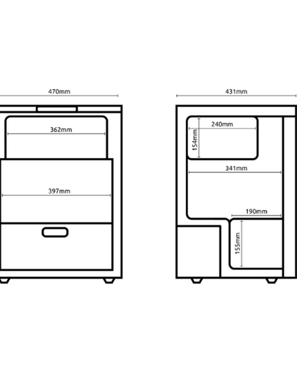 Hyckes HyFridge 65L Compressor Fridge – 12/24V Campervan Refrigerator with Bluetooth