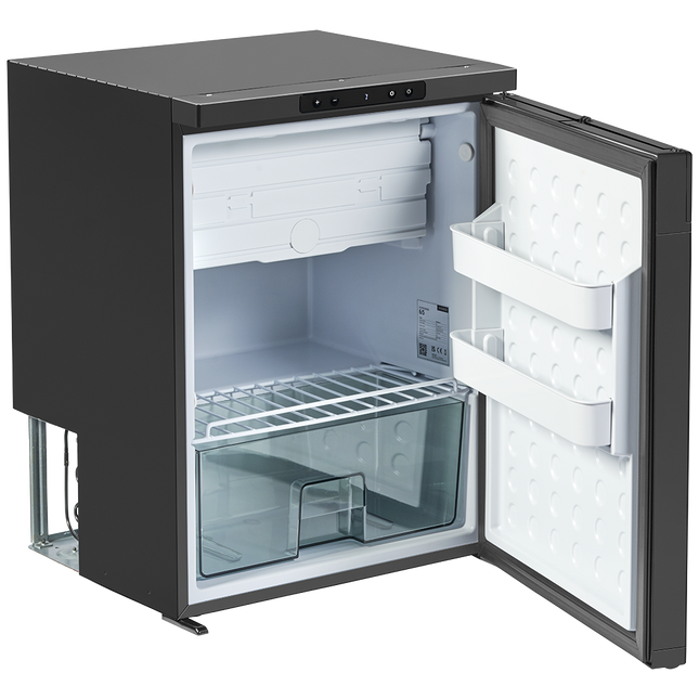 Hyckes HyFridge 65L Compressor Fridge – 12/24V Campervan Refrigerator with Bluetooth