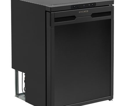 Hyckes HyFridge 65L Compressor Fridge – 12/24V Campervan Refrigerator with Bluetooth