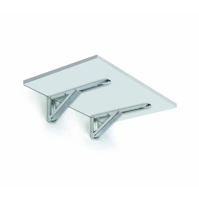 Galvanized Folding Shelf Bracket 250 mm