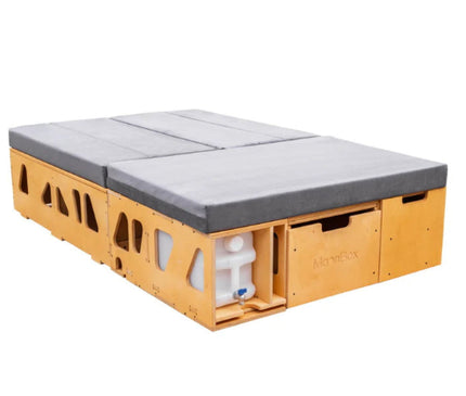 Moonbox Camping Box 119 cm – Bed & Kitchen Unit