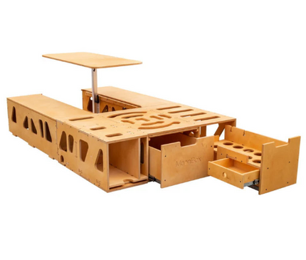 Moonbox Camping Box 119 cm – Bed & Kitchen Unit