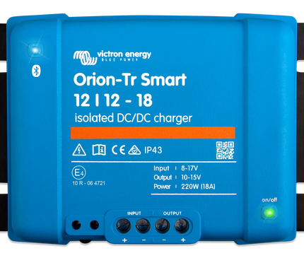 Victron Orion-Tr Smart 12/12 18A DC-DC Charger Isolated