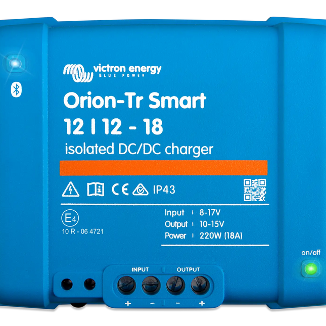 Victron Orion-Tr Smart 12/12 18A DC-DC Charger Isolated