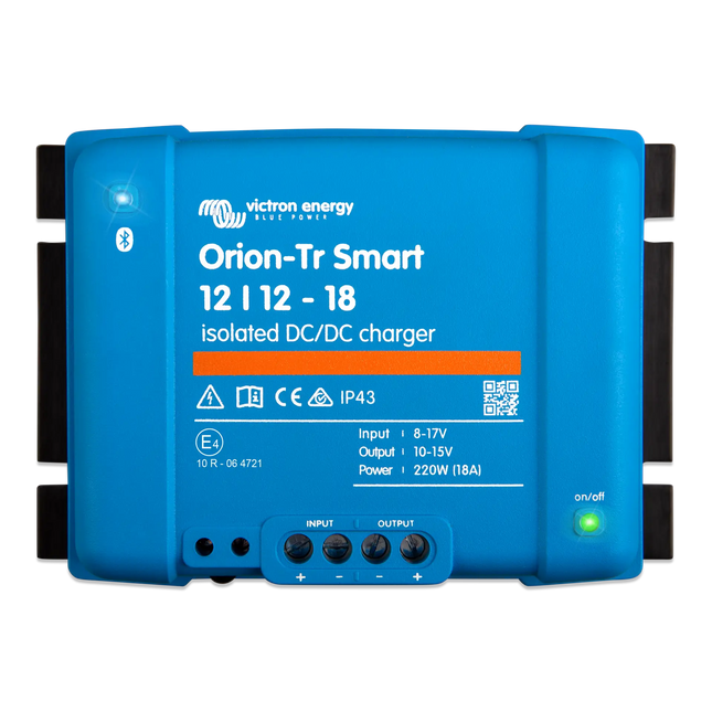 Victron Orion-Tr Smart 12/12 18A DC-DC Charger Isolated