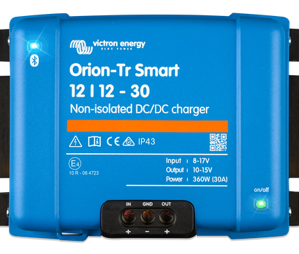 Victron Orion-Tr Smart 12/12 30A DC-DC Charger (Non-Isolated)