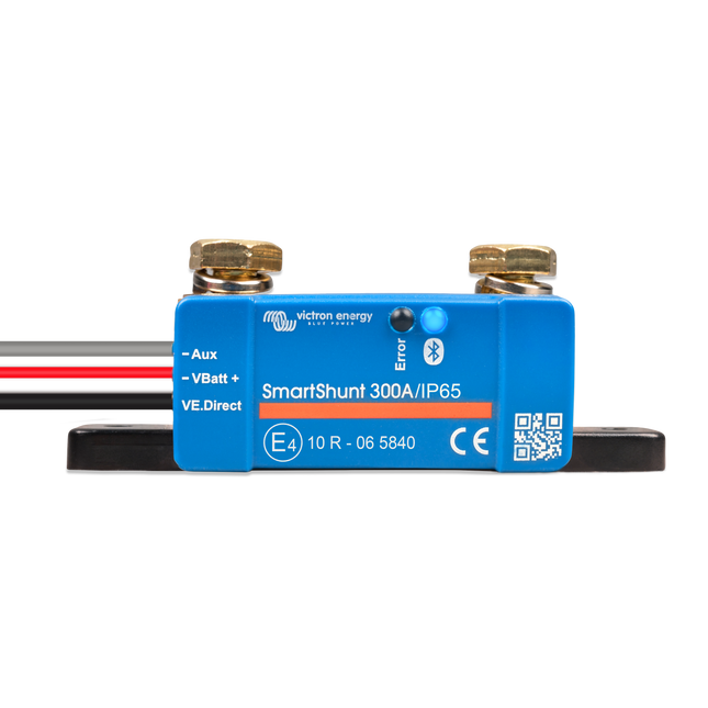 VICTRON SmartShunt IP65 300A/50mV Batterimonitor med Bluetooth