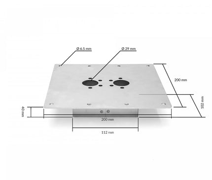 Autoterm Air 4D Mounting Bracket 40 mm