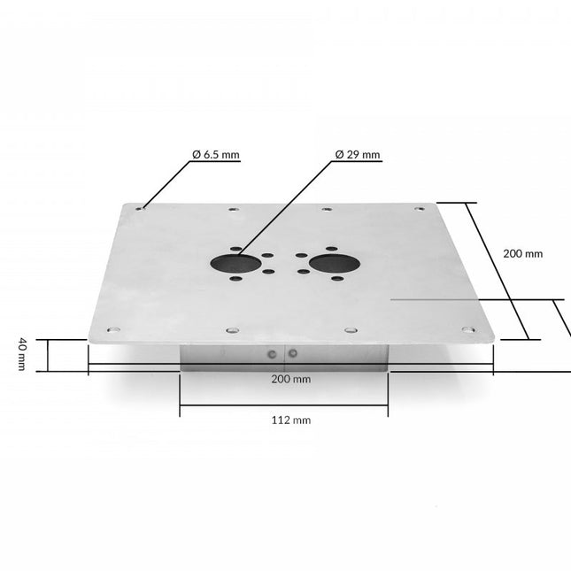 Autoterm Air 4D Mounting Bracket 40 mm