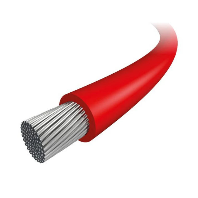 50mm² Hi-Flex Red Battery Cable – per 50cm