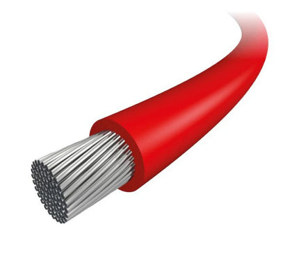 16mm² Red Flexible Battery Cable –  Per Meter